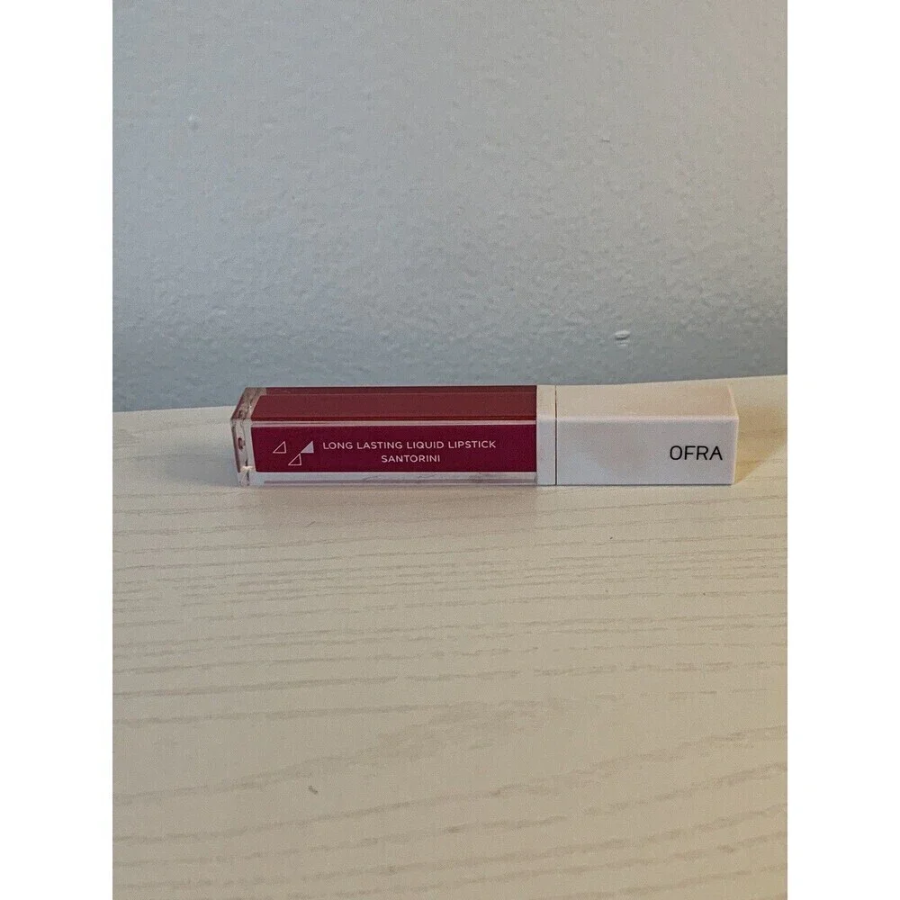 OFRA Long Lasting Liquid Lipstick in Santorini Full Size Cracked Lid Damaged